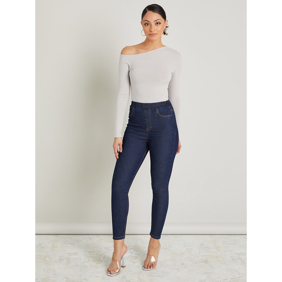 Styli High Waist Super Skinny Core Jeggings-women-clothing-bottoms-jeans-image-2
