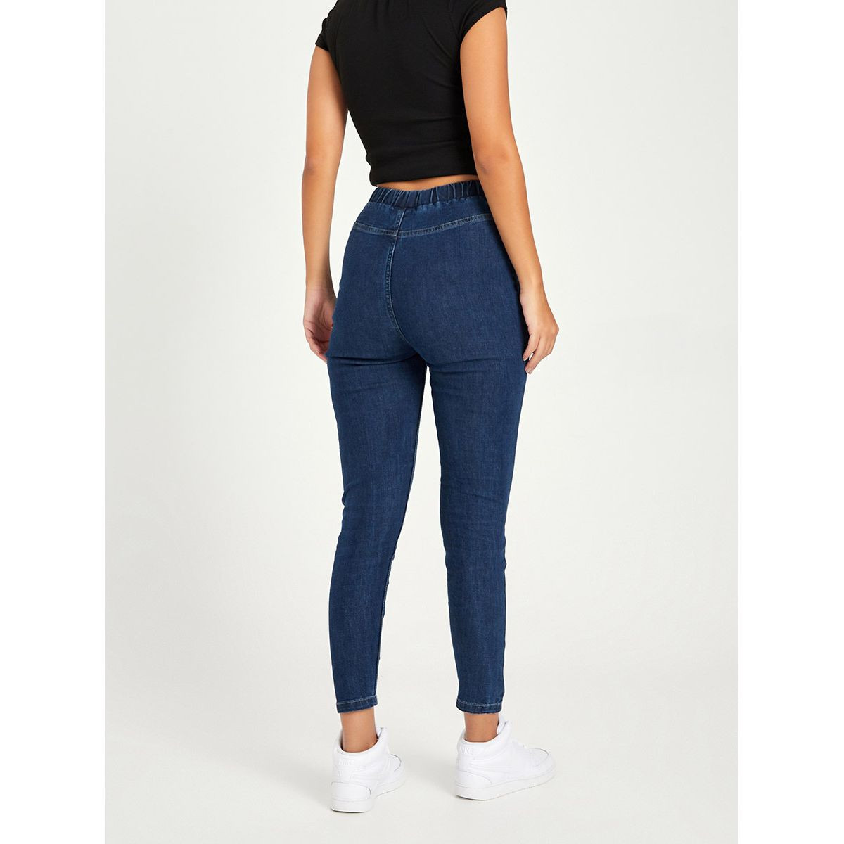 جيغنز بقصة سكيني وخصر عالي من ستايلي-women-clothing-bottoms-jeans-image-4