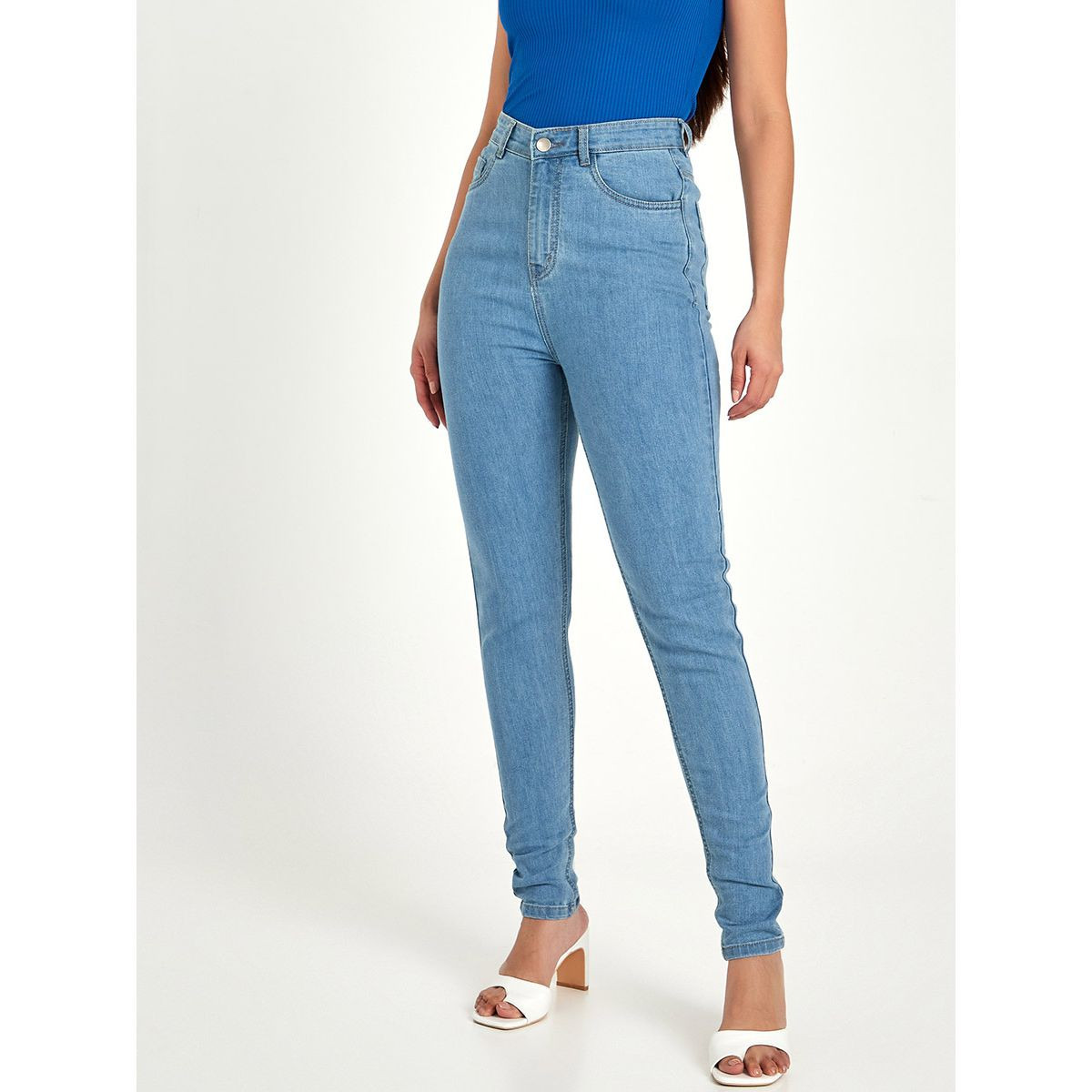 Styli High Wiast Skinny Core Jeans-women-clothing-bottoms-jeans-image-3