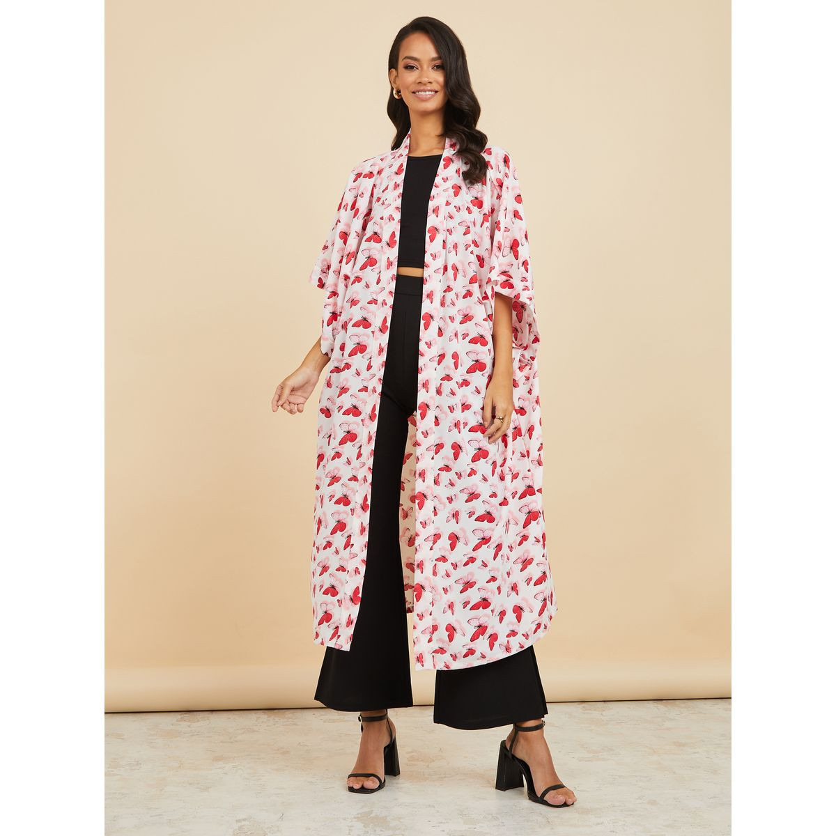 كيمونو طويل مطبع بالكامل من ستايلي-women-clothing-shirtsandblouses-blouses-image-1