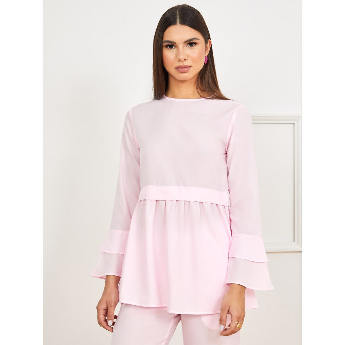 طقم منسق ( بنطال + بلوزة )-women-clothing-coordsets-image-2
