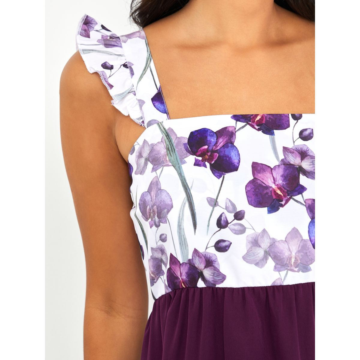 فستان ميدي مطبع بزهور-women-clothing-dresses-image-3