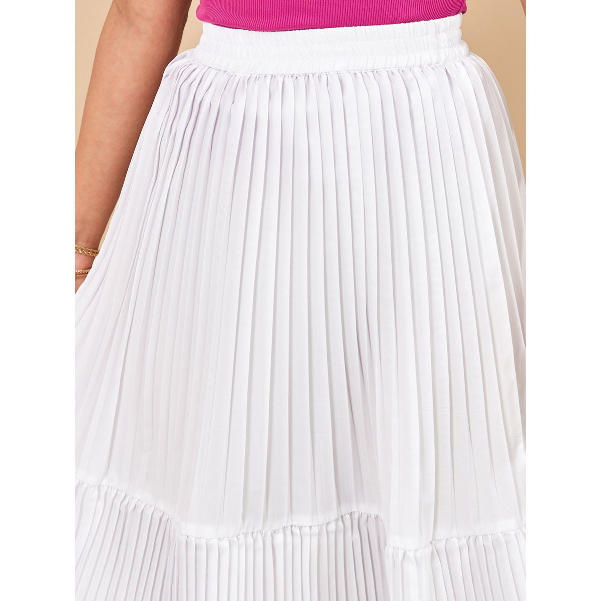 تنورة ميدي بكسرات من ستايلي-women-clothing-skirts-image-3