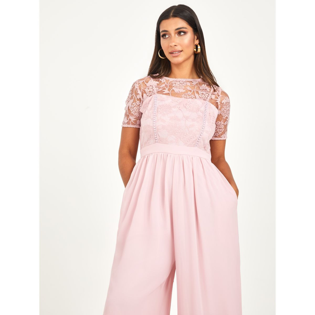 جمبسوت بقصة واسعة وتداخلات دانتيل-women-clothing-jumpsuits-image-2