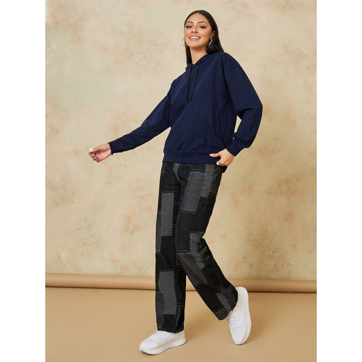 هودي طويل بقصة عادية-women-clothing-hoodiesandsweatshirts-hoodies-image-2