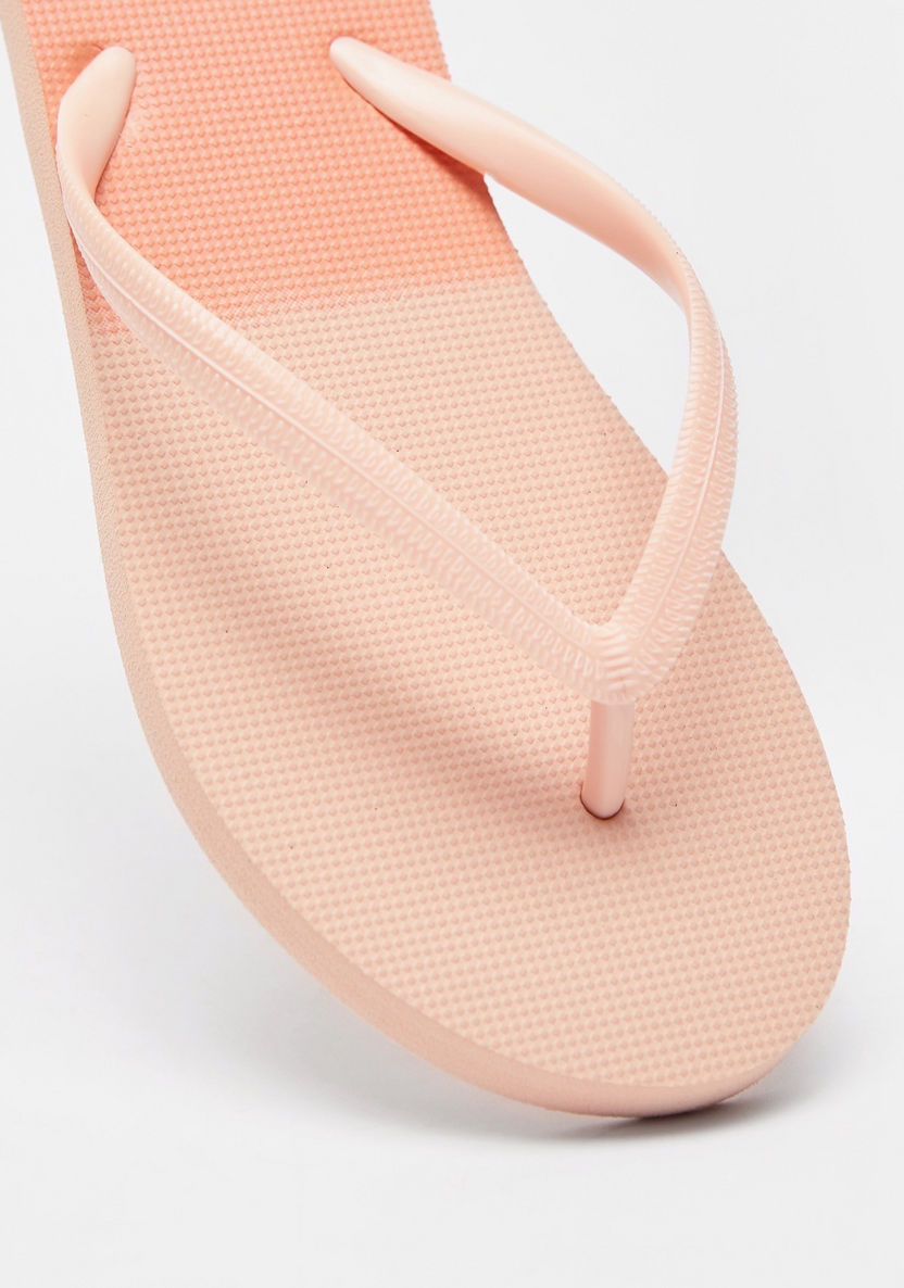 Ombre Slip-On Thong Slippers-Women%27s Flip Flops & Beach Slippers-image-4