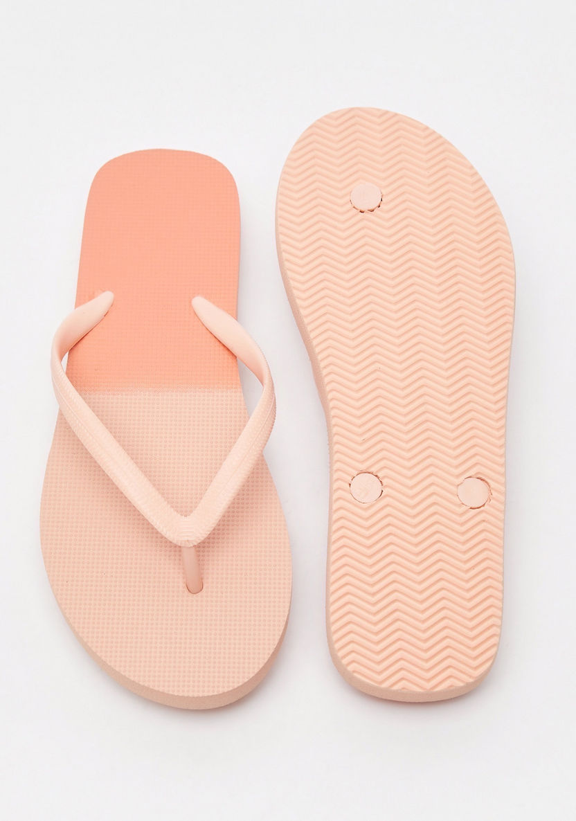 Ombre Slip-On Thong Slippers-Women%27s Flip Flops & Beach Slippers-image-5
