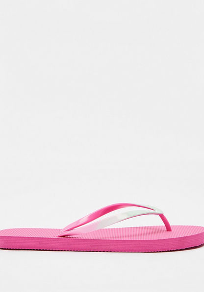 Solid Slip-On Thong Slippers-Women%27s Flip Flops & Beach Slippers-image-3