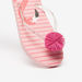 Aqua Embellished Flip Flops-Girl%27s Flip Flops & Beach Slippers-thumbnailMobile-4