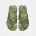Dinosaur Print Slip-On Thong Slippers-Boy%27s Flip Flops & Beach Slippers-thumbnailMobile-3
