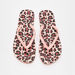 Leopard Print Slip-On Thong Slippers-Women%27s Flip Flops & Beach Slippers-thumbnailMobile-0