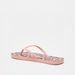 Leopard Print Slip-On Thong Slippers-Women%27s Flip Flops & Beach Slippers-thumbnail-2