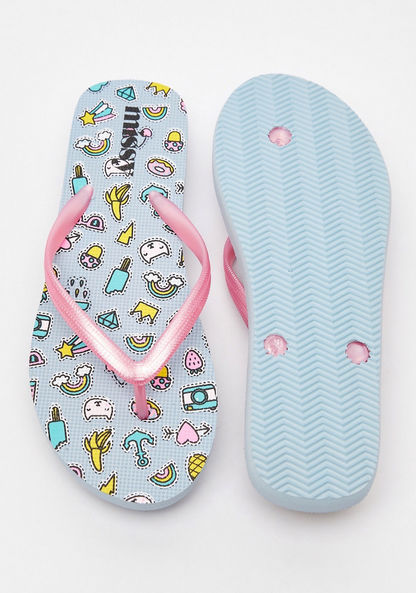 Missy Printed Slip-On Thong Slippers-Women%27s Flip Flops and Beach Slippers-image-5