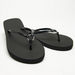 Solid Slip-On Flip Flops with Metallic Ring Accent-Women%27s Flip Flops & Beach Slippers-thumbnailMobile-5
