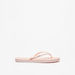 Aqua Textured Slip-On Thong Slippers-Women%27s Flip Flops & Beach Slippers-thumbnail-2