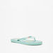 Aqua Heart Print Slip-On Flip Flops-Girl%27s Flip Flops & Beach Slippers-thumbnail-1