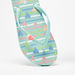 Aqua Heart Print Slip-On Flip Flops-Girl%27s Flip Flops & Beach Slippers-thumbnail-3
