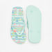 Aqua Heart Print Slip-On Flip Flops-Girl%27s Flip Flops & Beach Slippers-thumbnailMobile-4