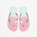 Aqua Embellished Slip-On Flip Flops-Girl%27s Flip Flops & Beach Slippers-thumbnail-0