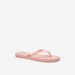 Aqua Solid Thong Slippers-Women%27s Flip Flops & Beach Slippers-thumbnail-1