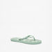 Aqua Leaf Print Slip-On Flip Flops-Women%27s Flip Flops & Beach Slippers-thumbnailMobile-1