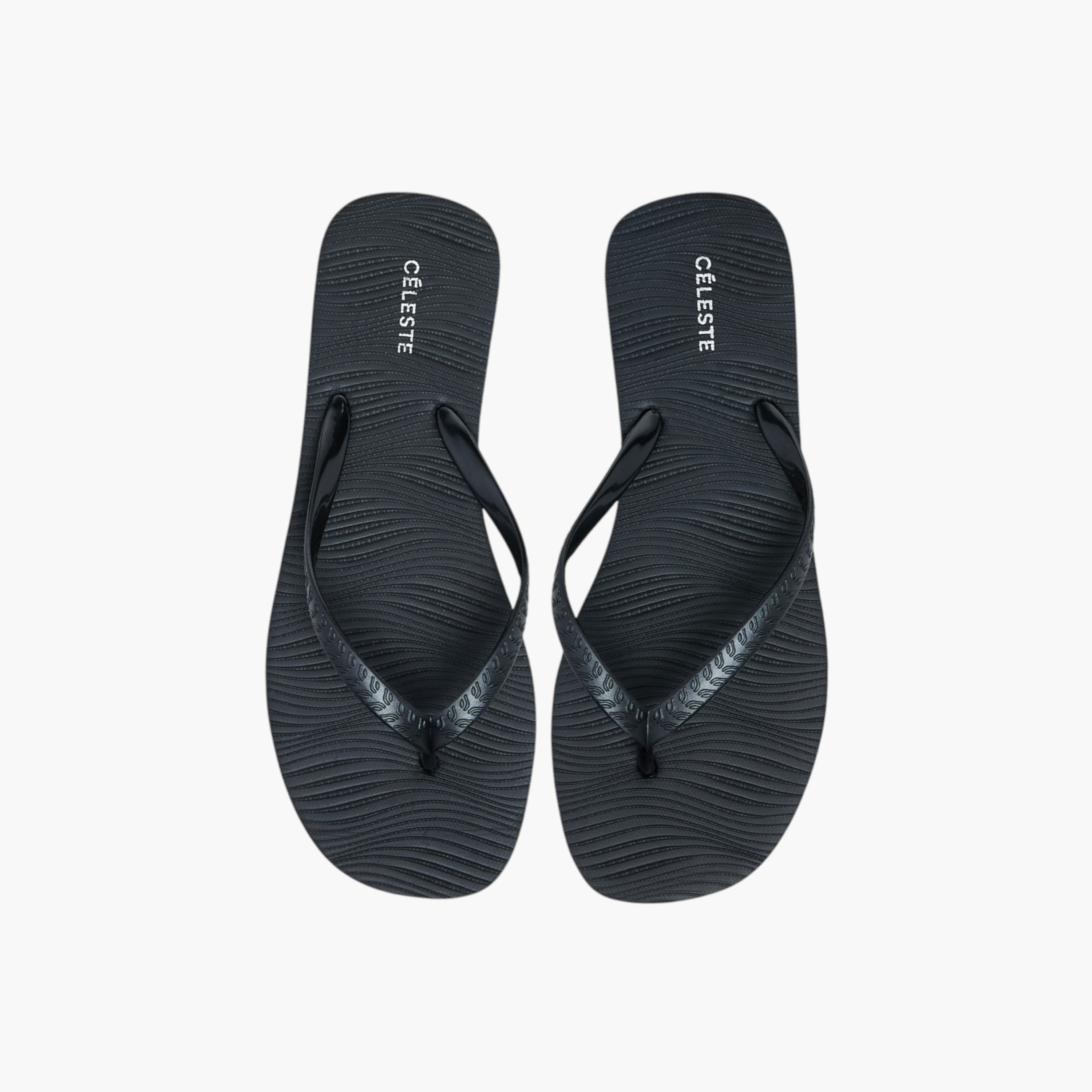 شبشب بحزام رفيع بارز الملمس للنساء من سيليست-women-shoes-flipflopsandslides-image-1