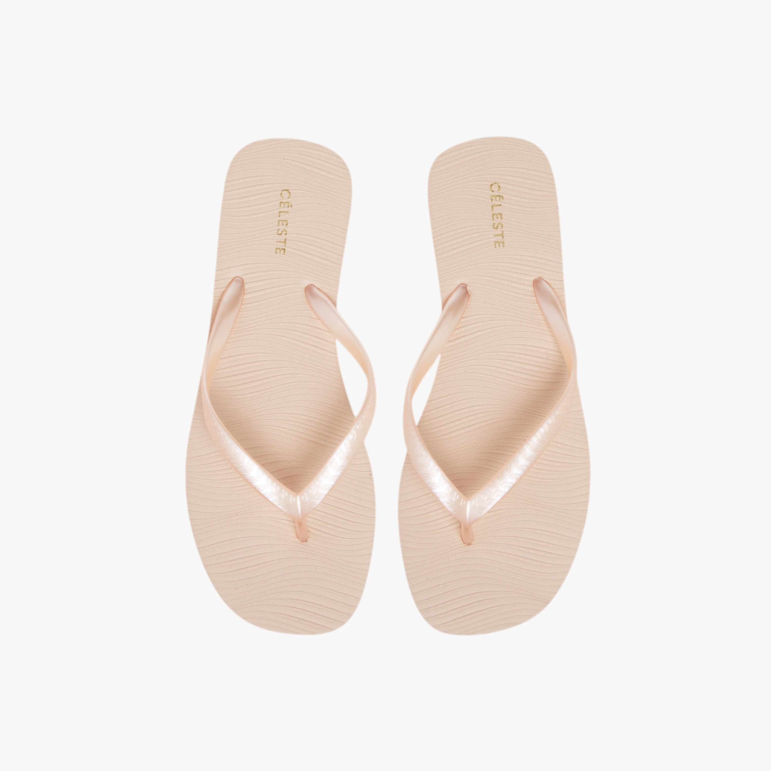 شبشب بحزام رفيع بارز الملمس للنساء من سيليست-women-shoes-flipflopsandslides-image-1