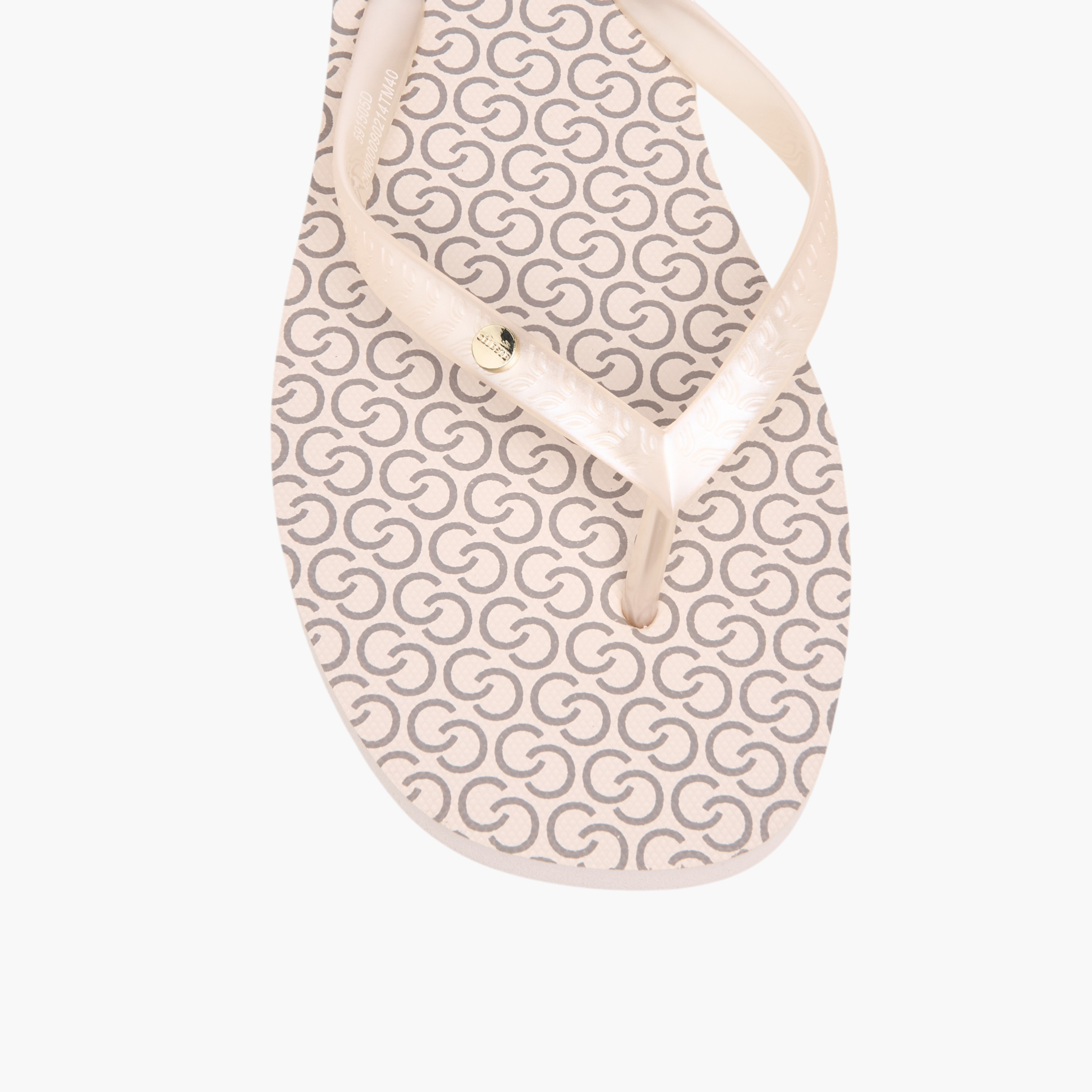 Celeste Women's Monogram Print Thong Slippers-women-shoes-flipflopsandslides-image-3