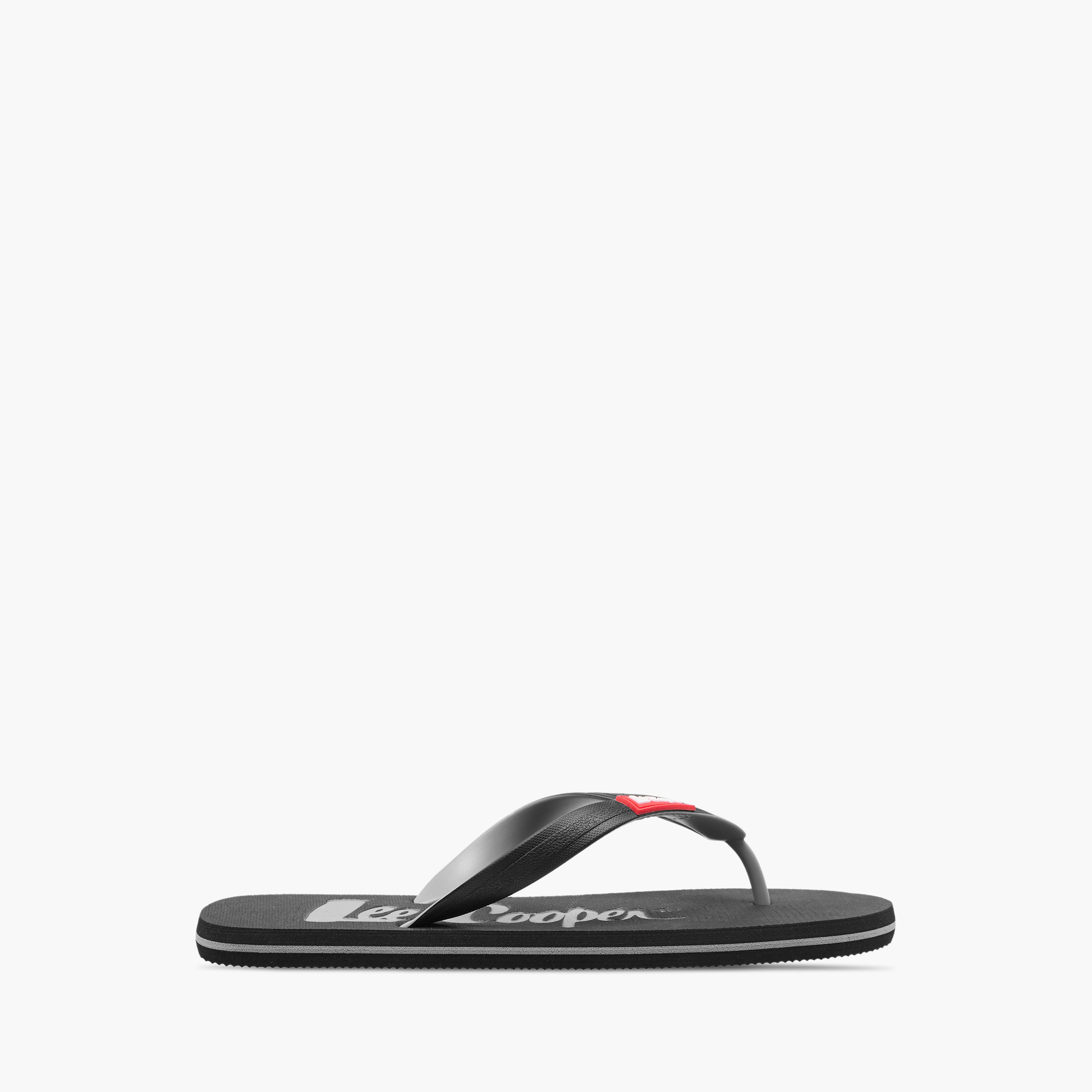Lee Cooper Men's Logo Print Slip-On Thong Slippers-men-shoes-flipflopsandslides-image-2
