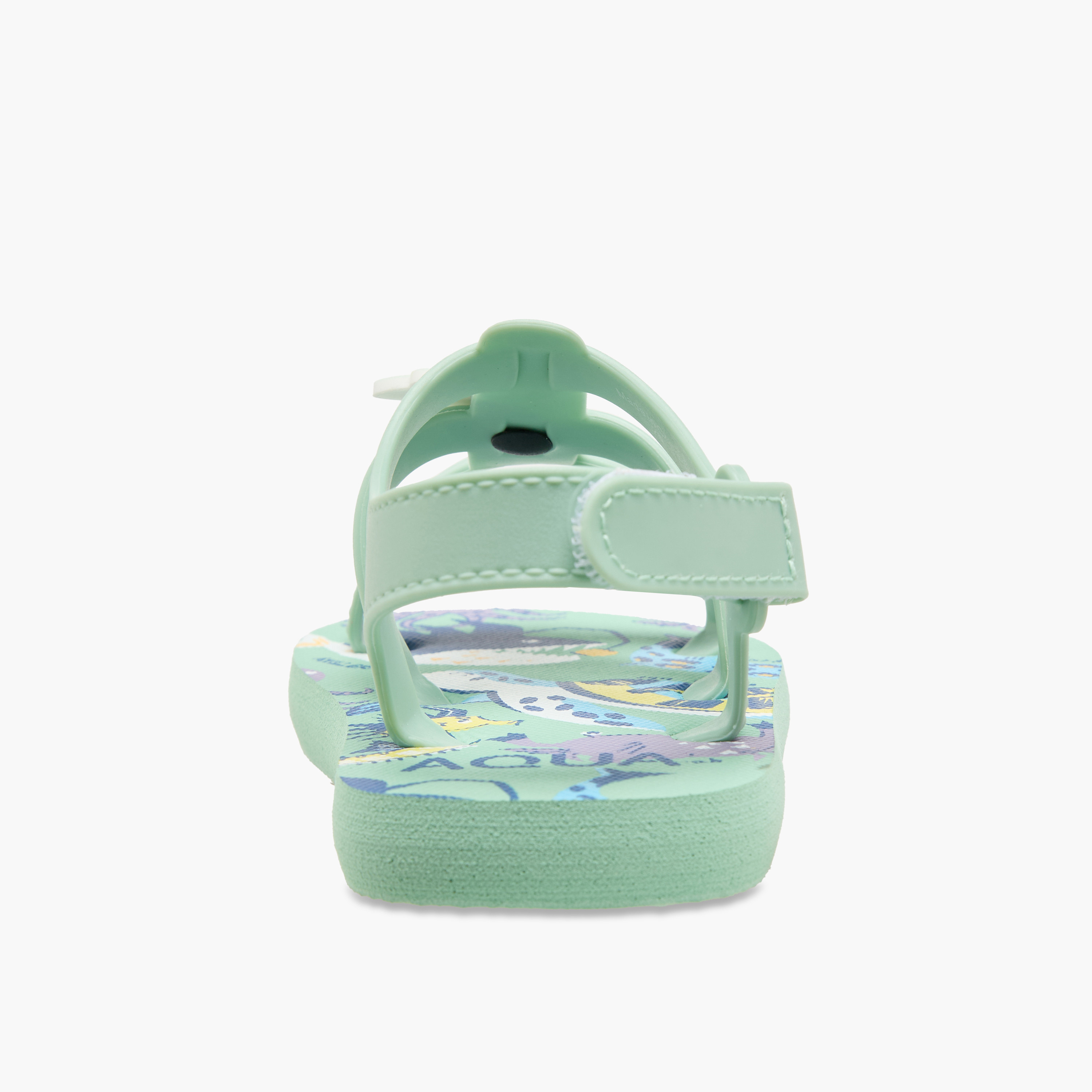 صندل بأحزمة وبشريط إغلاق لاصق وطبعات للأولاد من أكوا-boys-shoes-sandals-image-5
