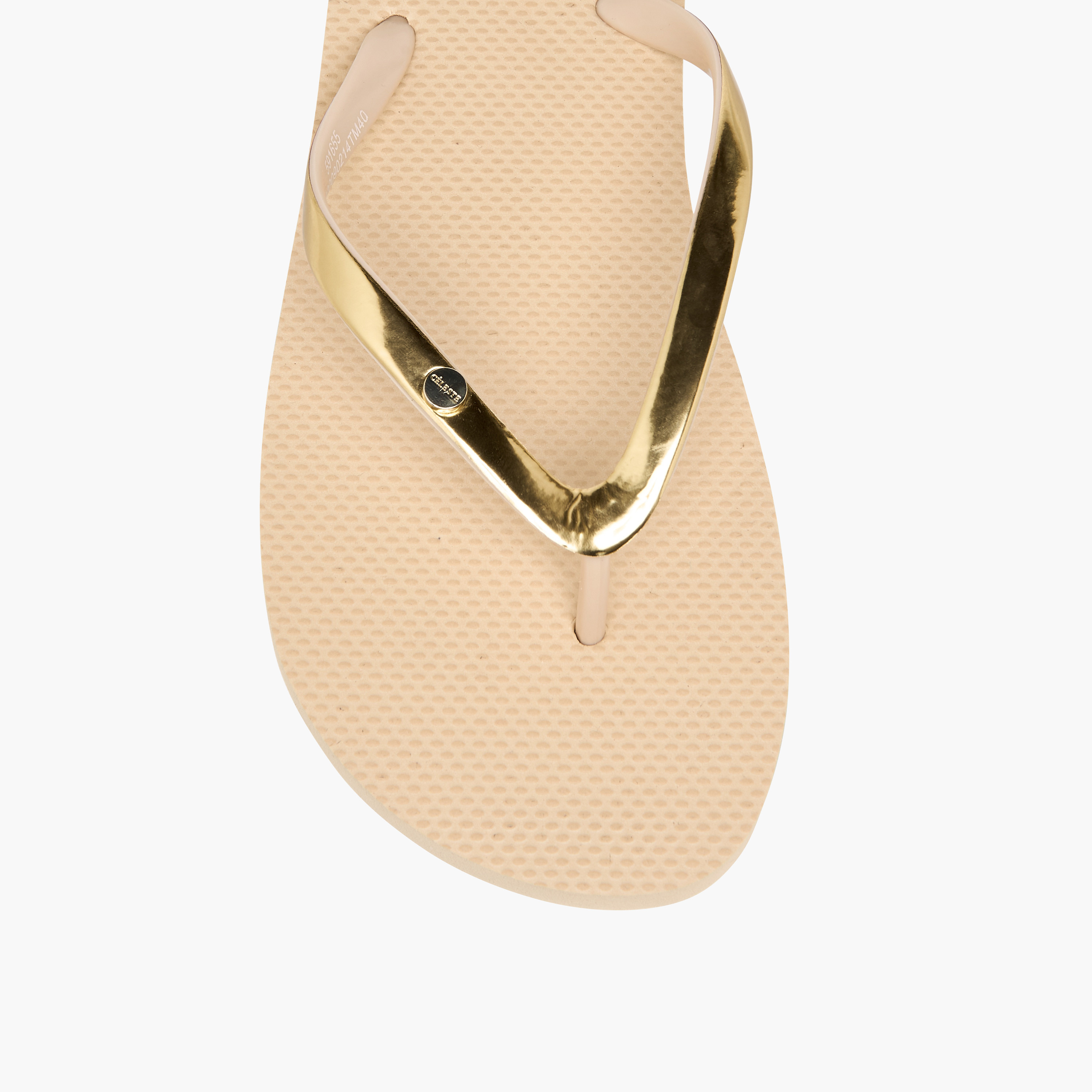 Celeste Women's Metallic Accent Thong Slippers-women-shoes-flipflopsandslides-image-3