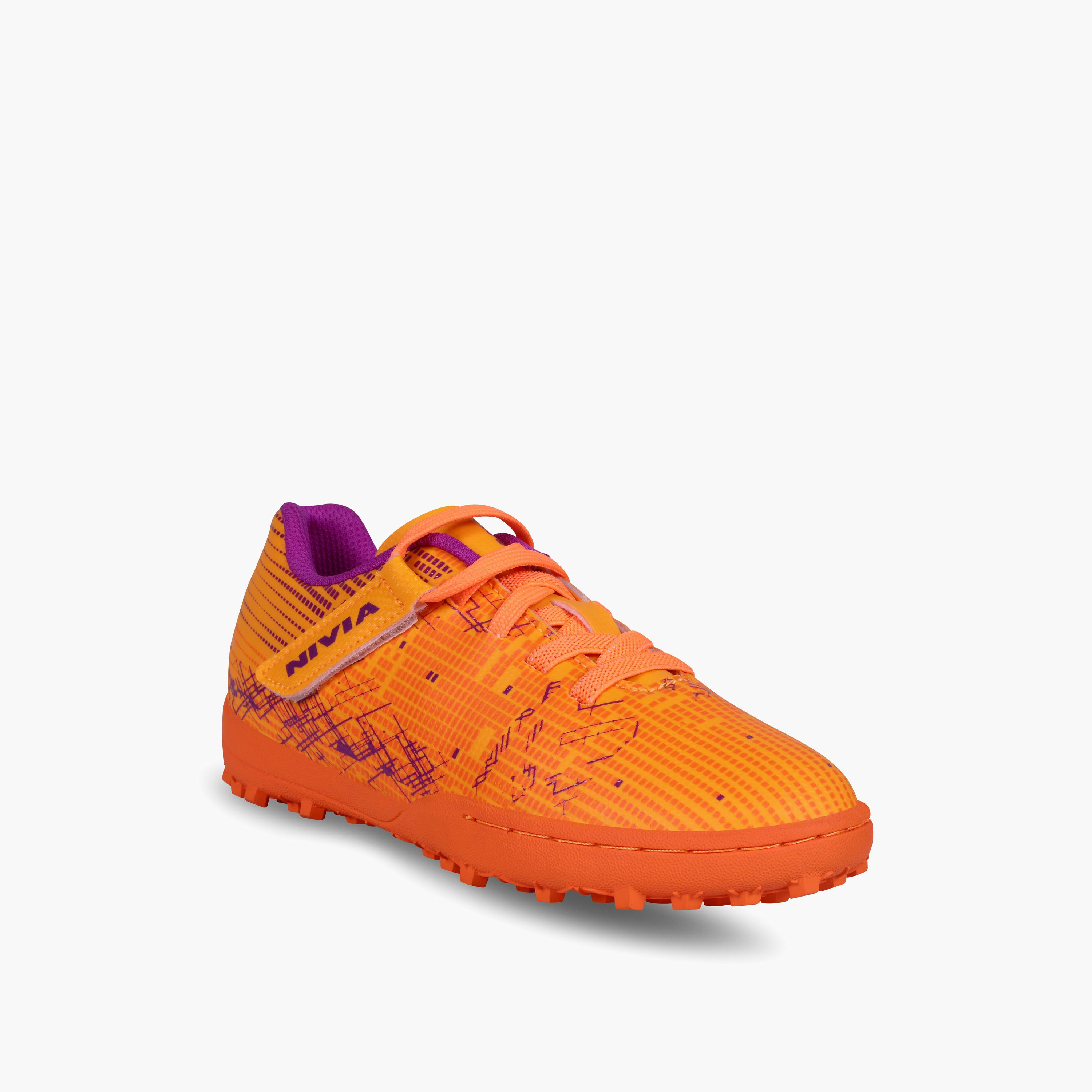 Nivia Boy's Rabona 2.0 Hook & Loop Football Turf Shoes-sports-gear-football-shoes-turf-image-1