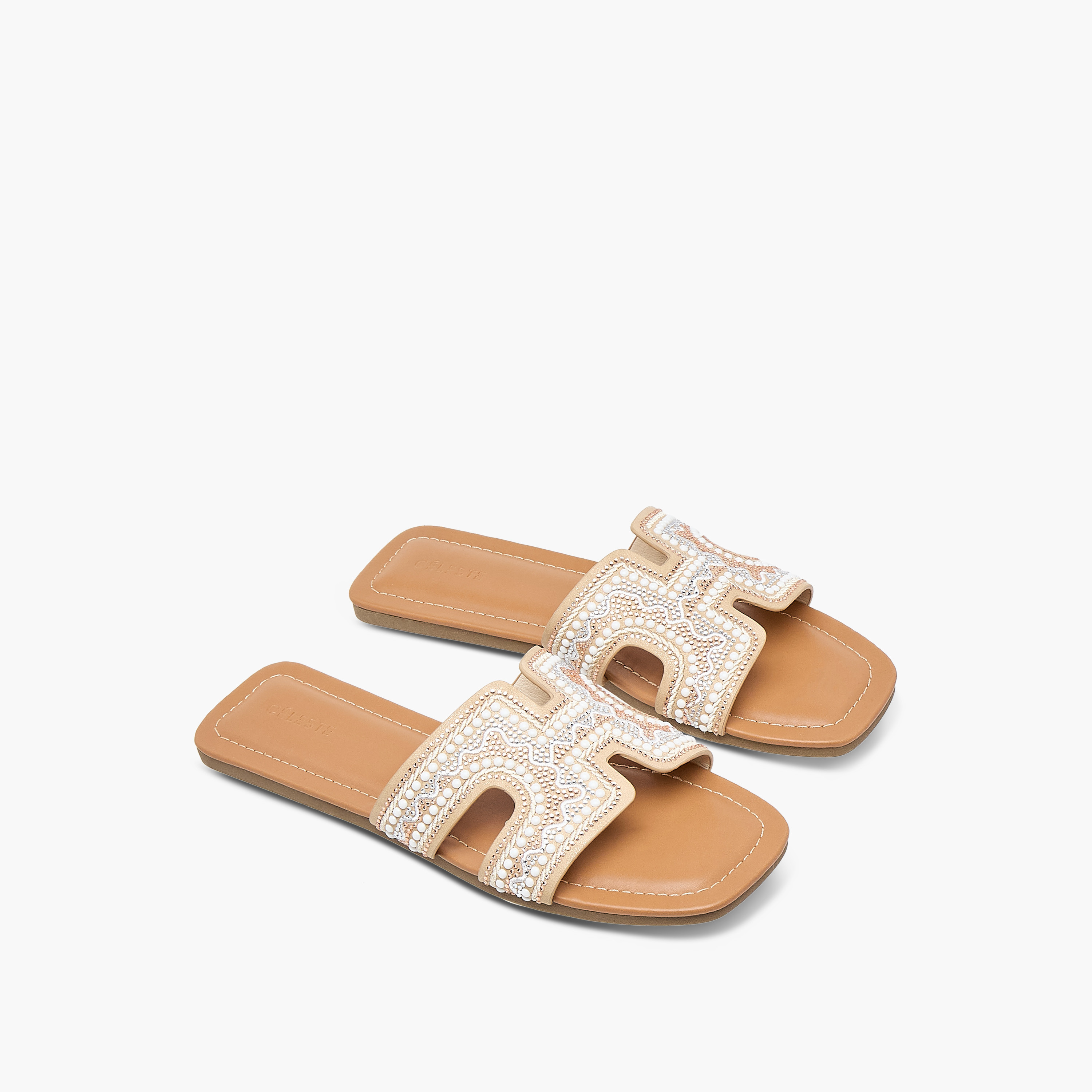 Celeste Women's Embellished Slip-On Sandals-women-shoes-flats-sandals-image-6