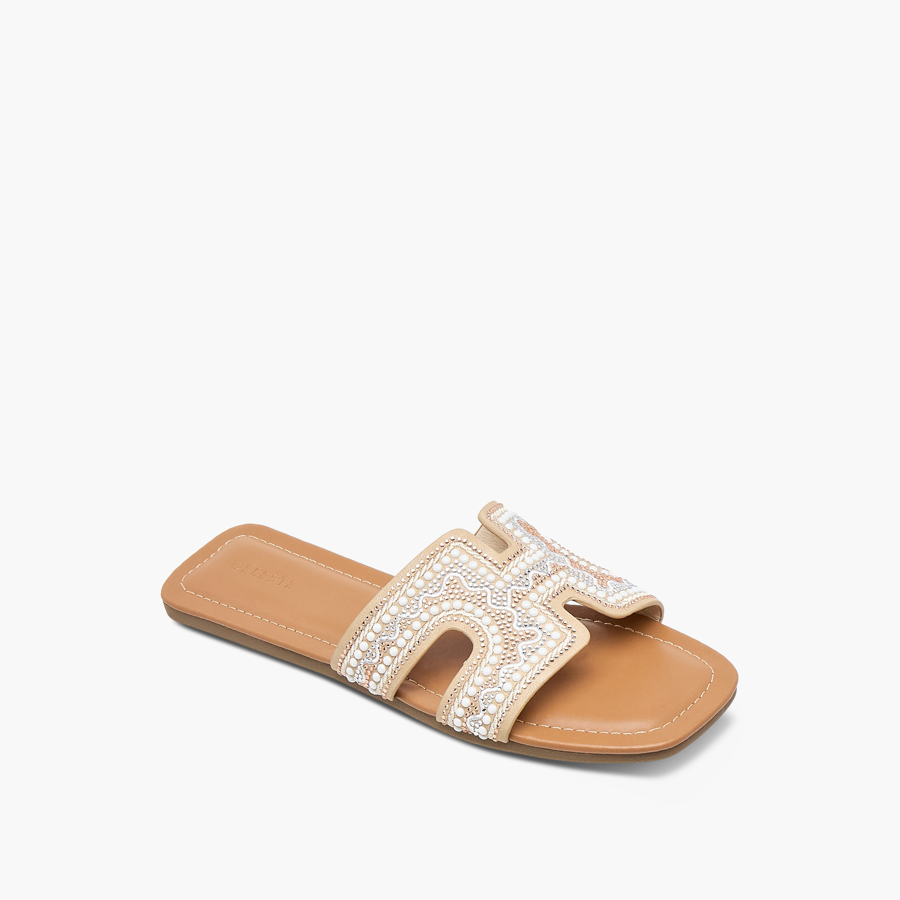 Celeste Women's Embellished Slip-On Sandals-women-shoes-flats-sandals-image-7