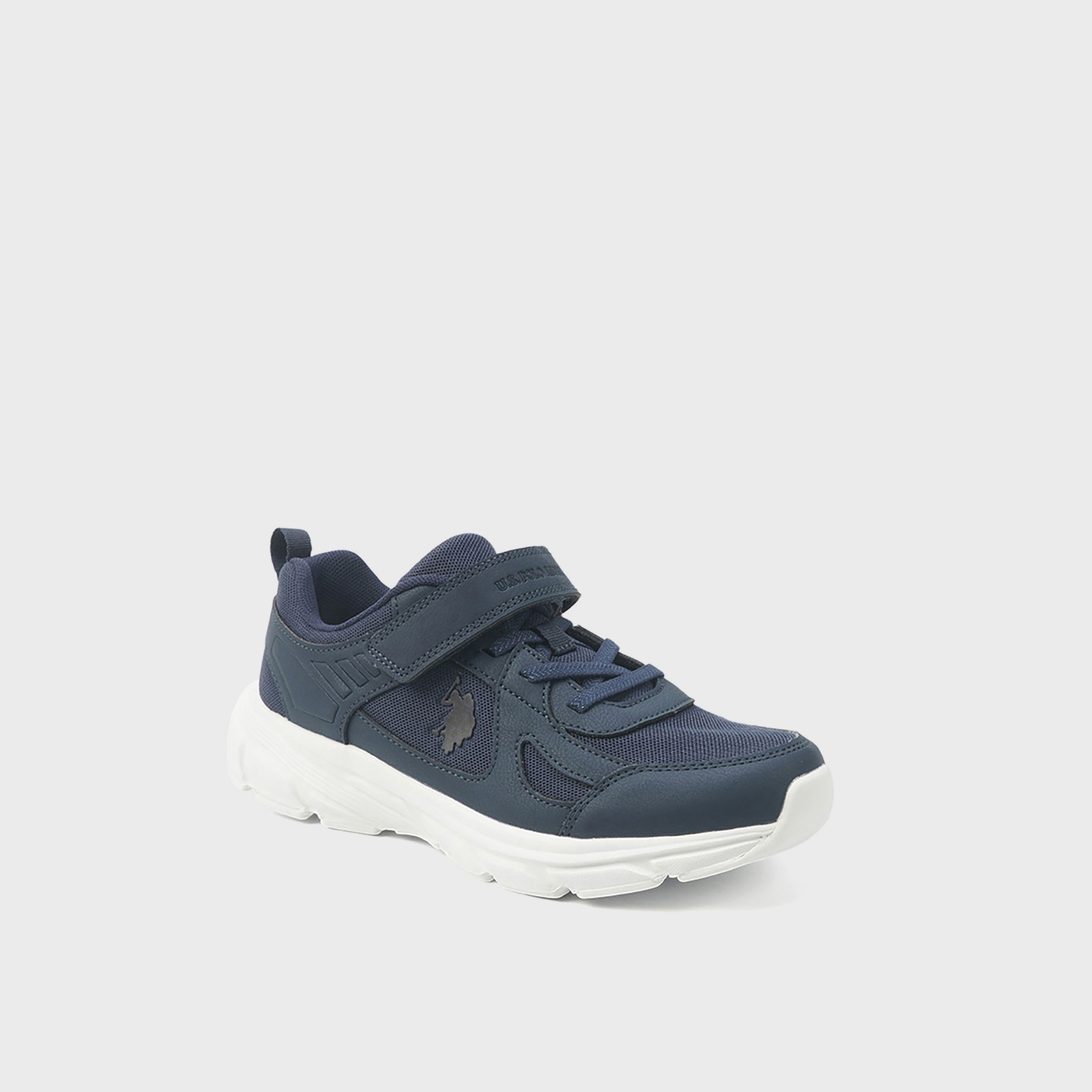 يو إس بولو أسن- حذاء  رياضي للأطفال بخطاف وحلقة | 5F-NUPI-JR-GLB-5PR-girls-shoes-sneakers-image-13