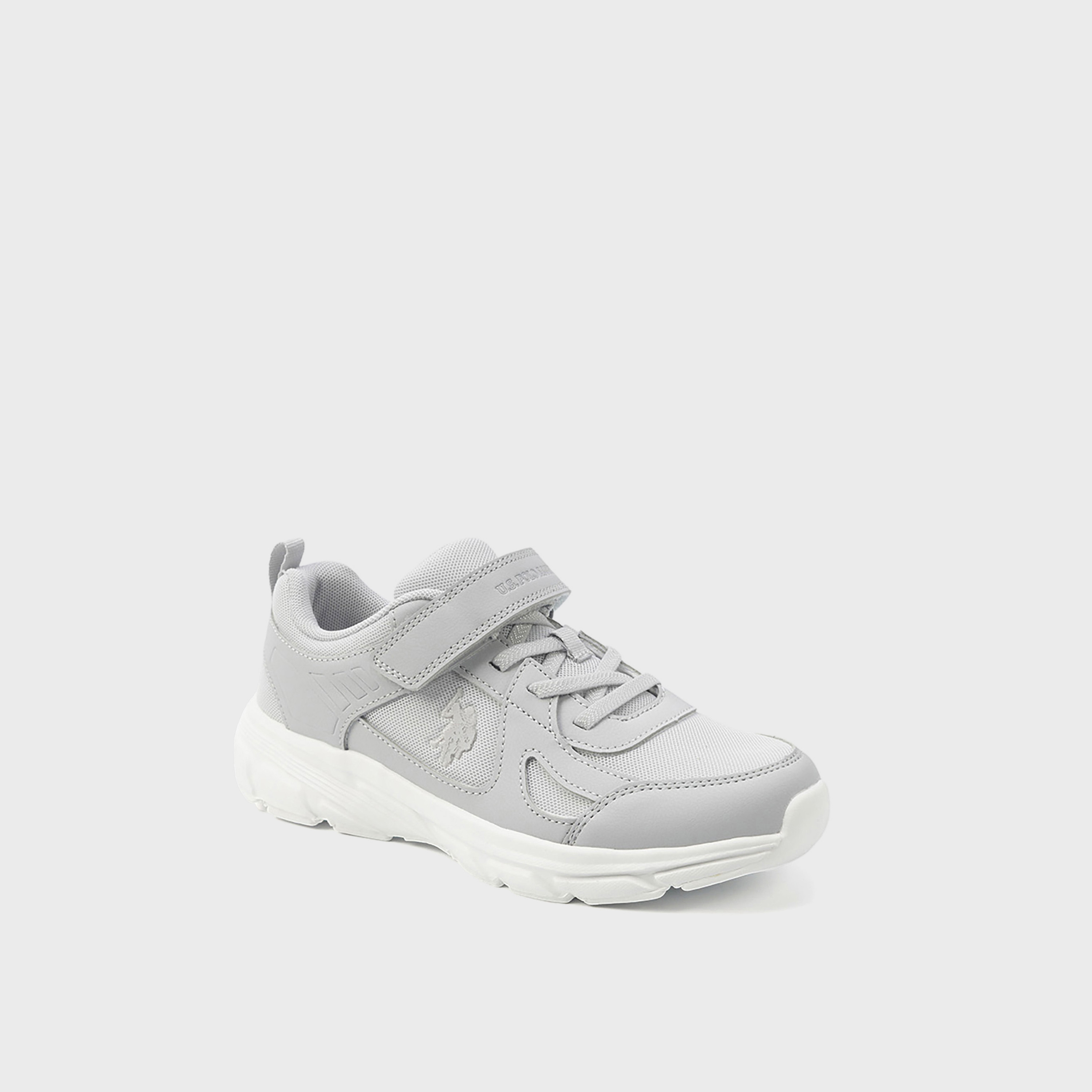 يو إس بولو أسن- حذاء  رياضي للأطفال بخطاف وحلقة | 5F-NUPI-JR-GLB-5PR-girls-shoes-sneakers-image-9