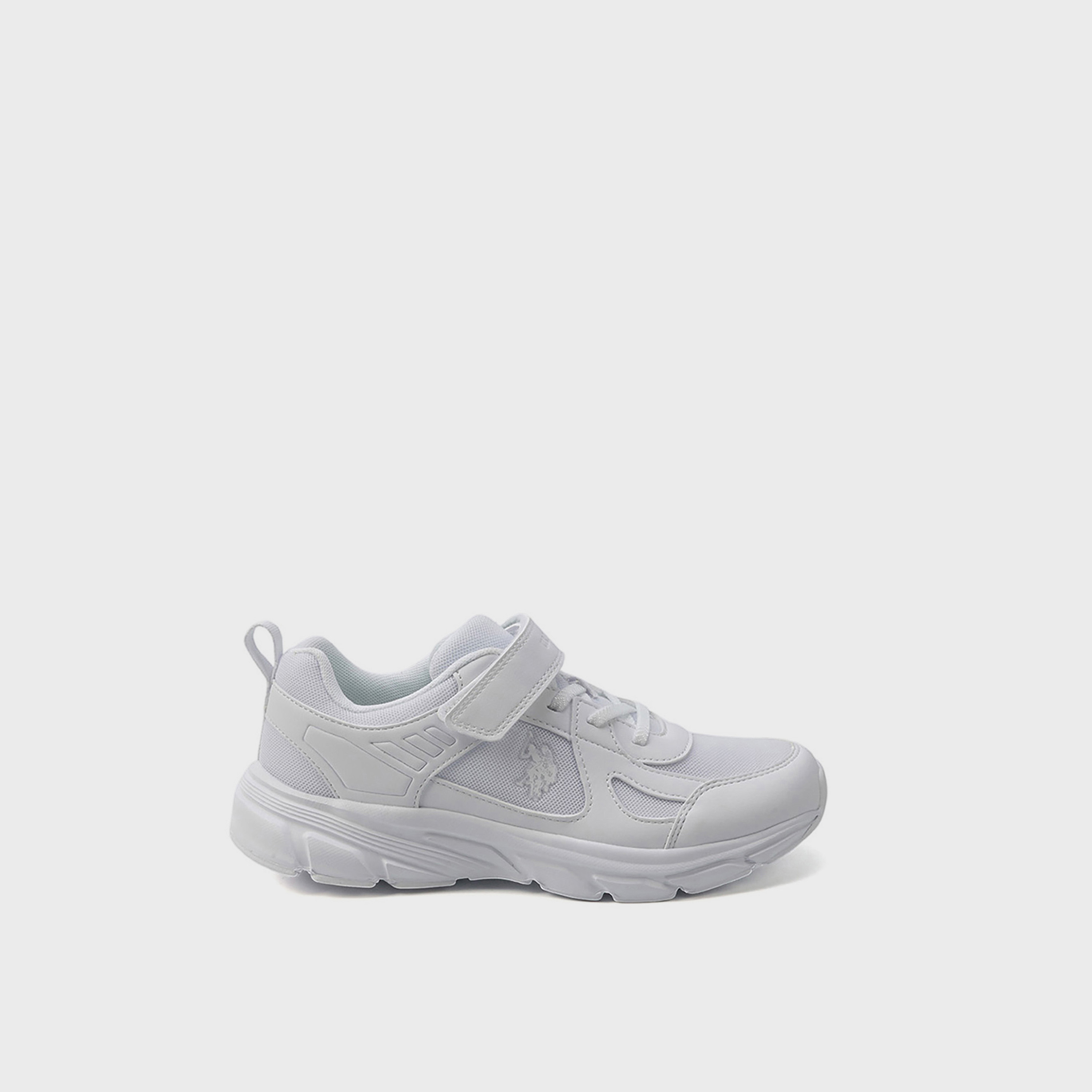 يو إس بولو أسن- حذاء  رياضي للأطفال بخطاف وحلقة | 5F-NUPI-JR-GLB-5PR-girls-shoes-sneakers-image-2