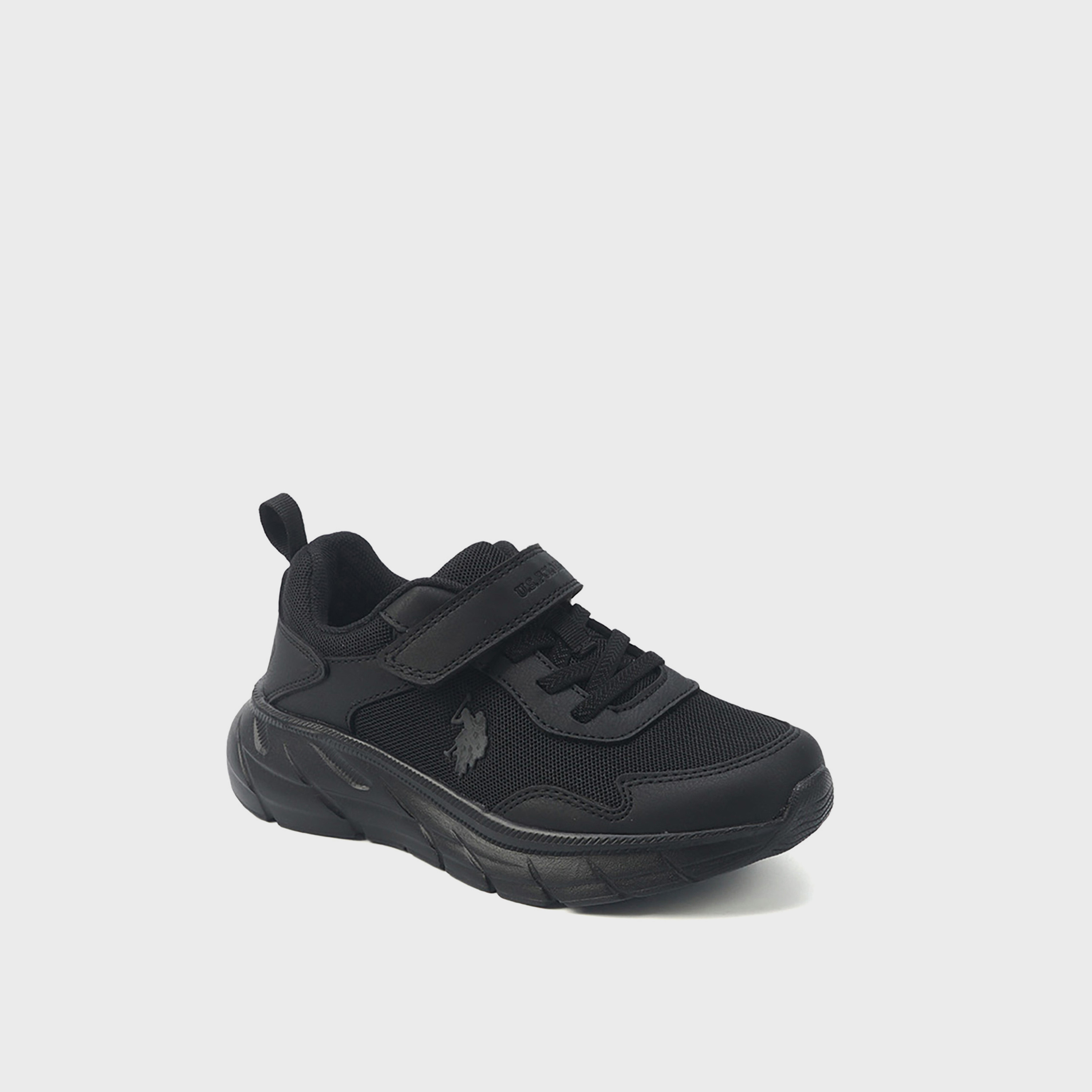 U.S. Polo Assn Kid's Hook & Loop Sneakers | 5F-PUKE-JR-GLB-5PR-girls-shoes-sneakers-image-1