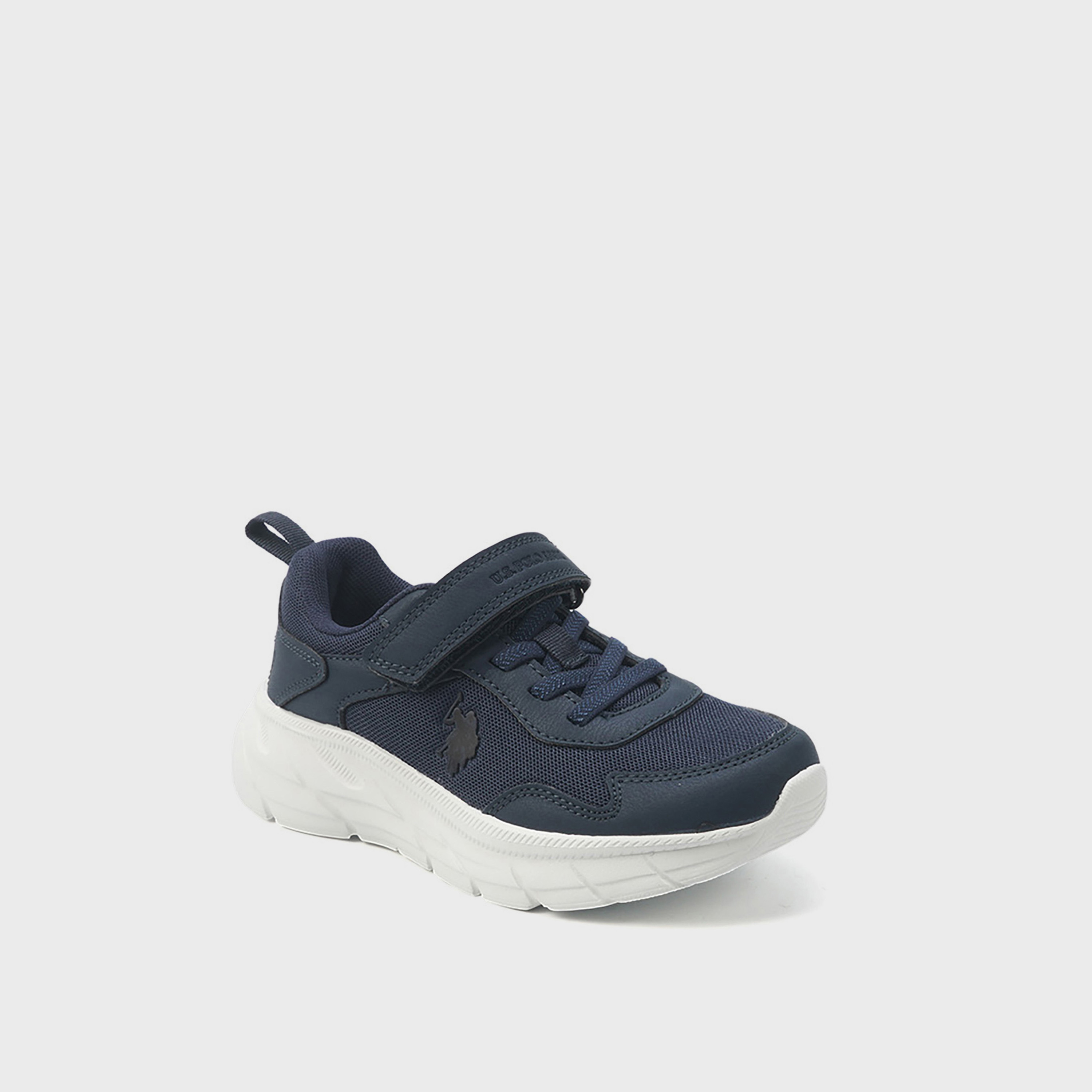 يو إس بولو أسن- حذاء  رياضي للأطفال بخطاف وحلقة | 5F-PUKE-JR-GLB-5PR-girls-shoes-sneakers-image-13