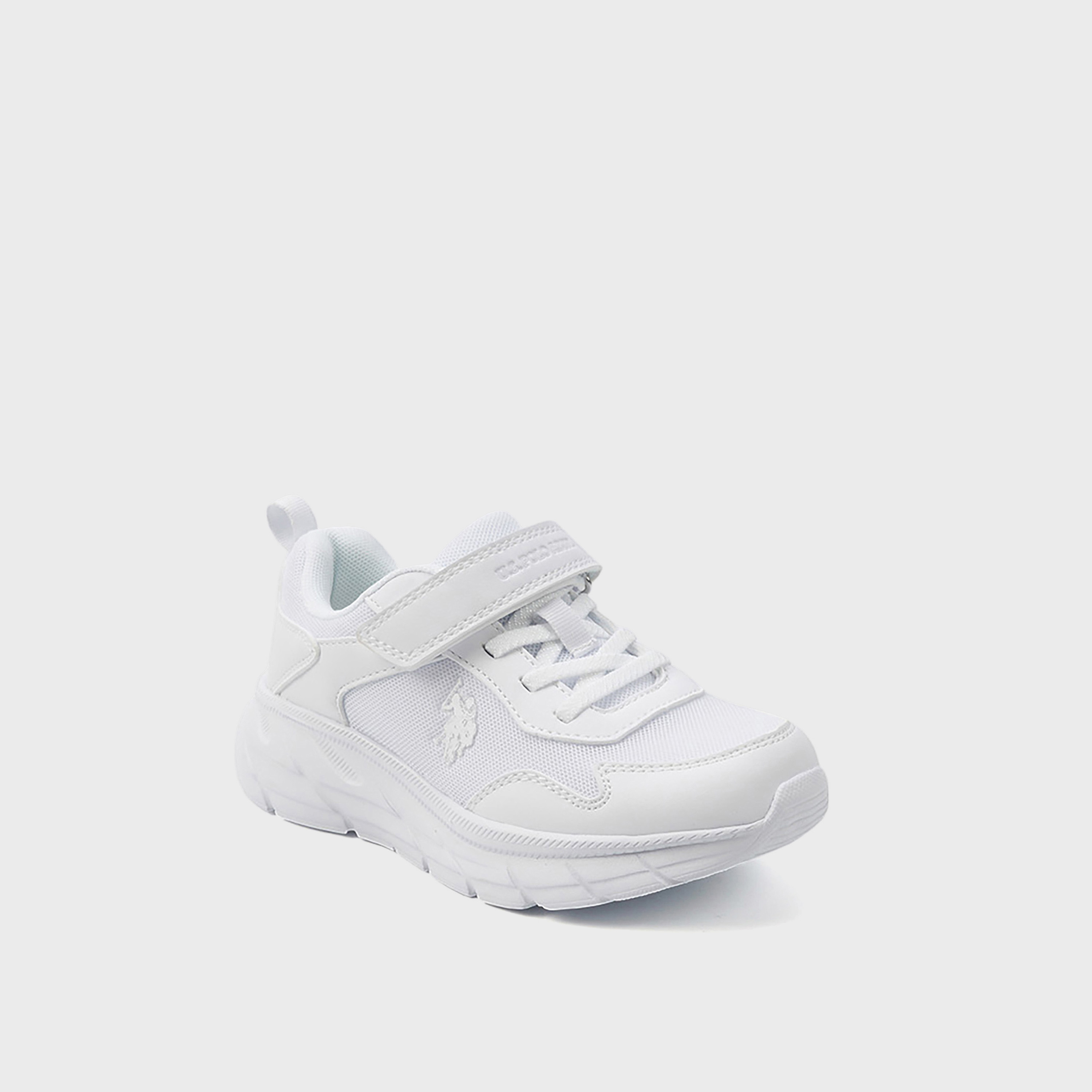 يو إس بولو أسن- حذاء  رياضي للأطفال بخطاف وحلقة | 5F-PUKE-JR-GLB-5PR-girls-shoes-sneakers-image-1