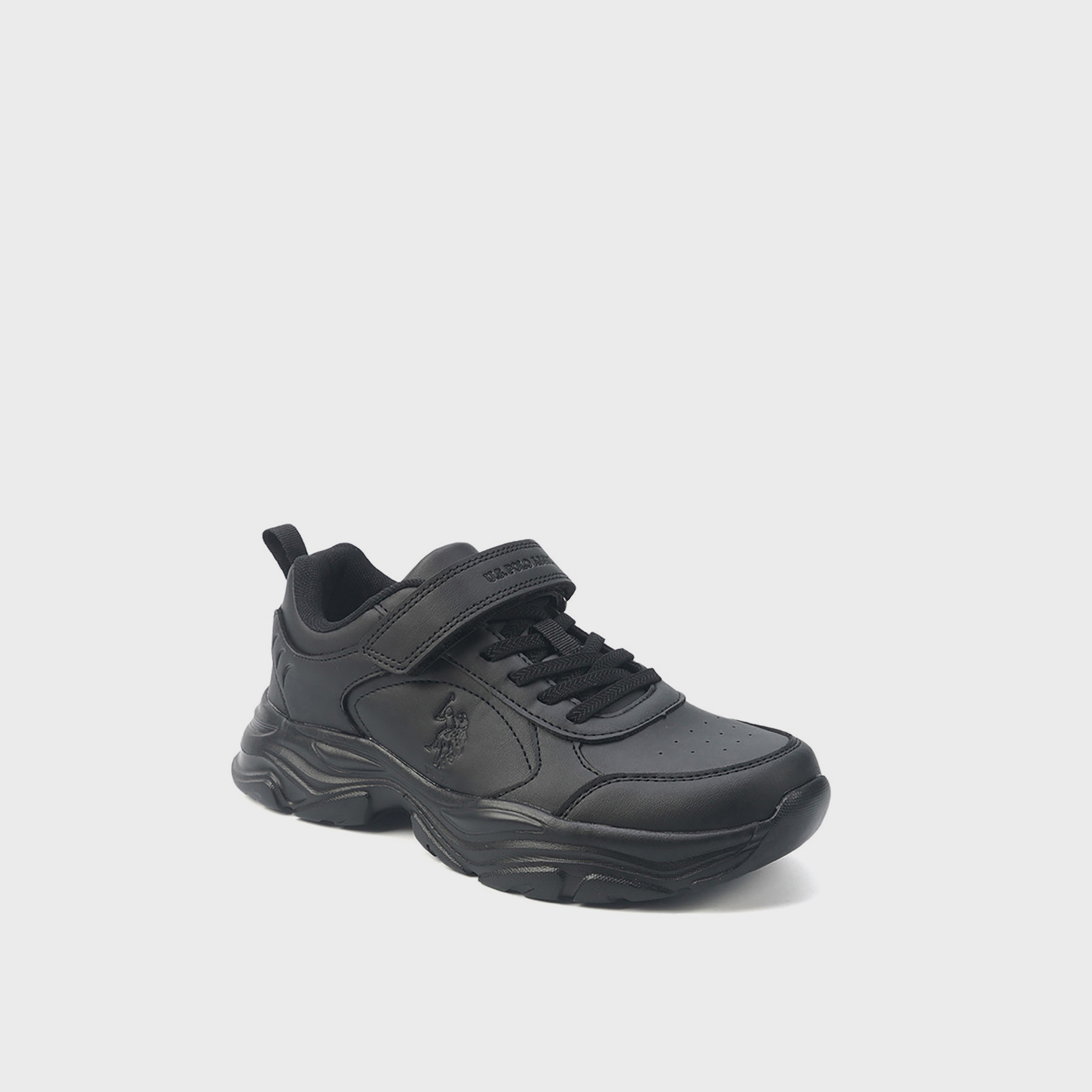 U.S. Polo Assn Kid's Hook & Loop Sneakers | 5F-TEMAL-JR-GLB-5PR-girls-shoes-sneakers-image-1