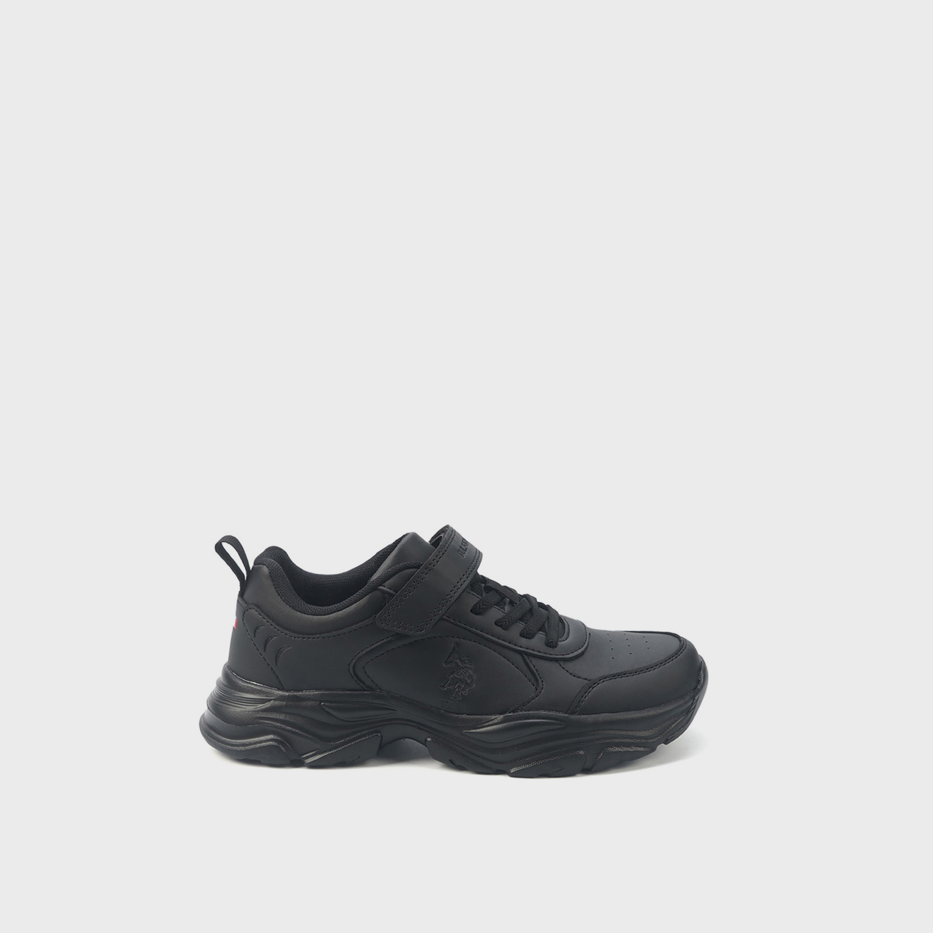 U.S. Polo Assn Kid's Hook & Loop Sneakers | 5F-TEMAL-JR-GLB-5PR-girls-shoes-sneakers-image-2