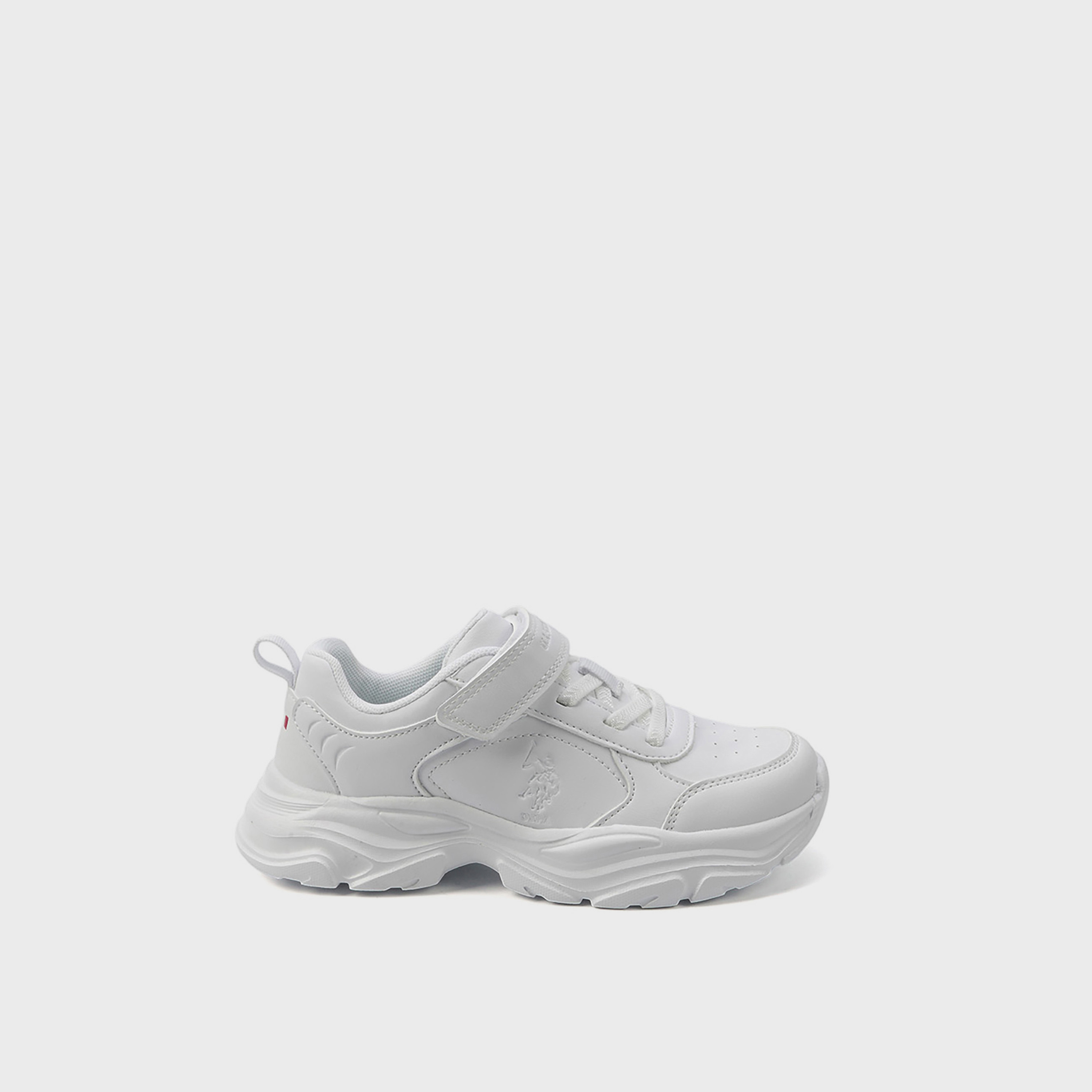 يو إس بولو أسن- حذاء  رياضي للأطفال بخطاف وحلقة | 5F-TEMAL-JR-GLB-5PR-girls-shoes-sneakers-image-2