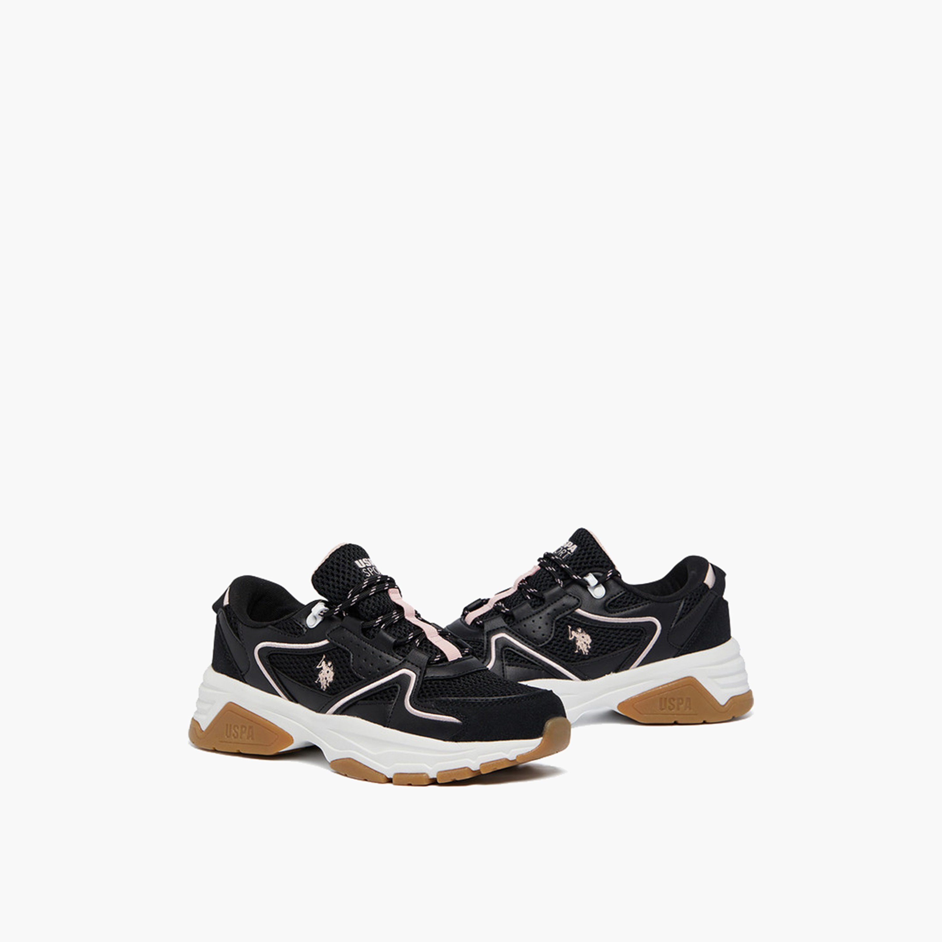 يو. أس. بولو أسن.- حذاء رياضي للنساء 5M BLANCA GLB 5FX كاحل منخفض برباط | 5M-BLANCA-GLB-5FX-OD-women-shoes-sneakers-image-2