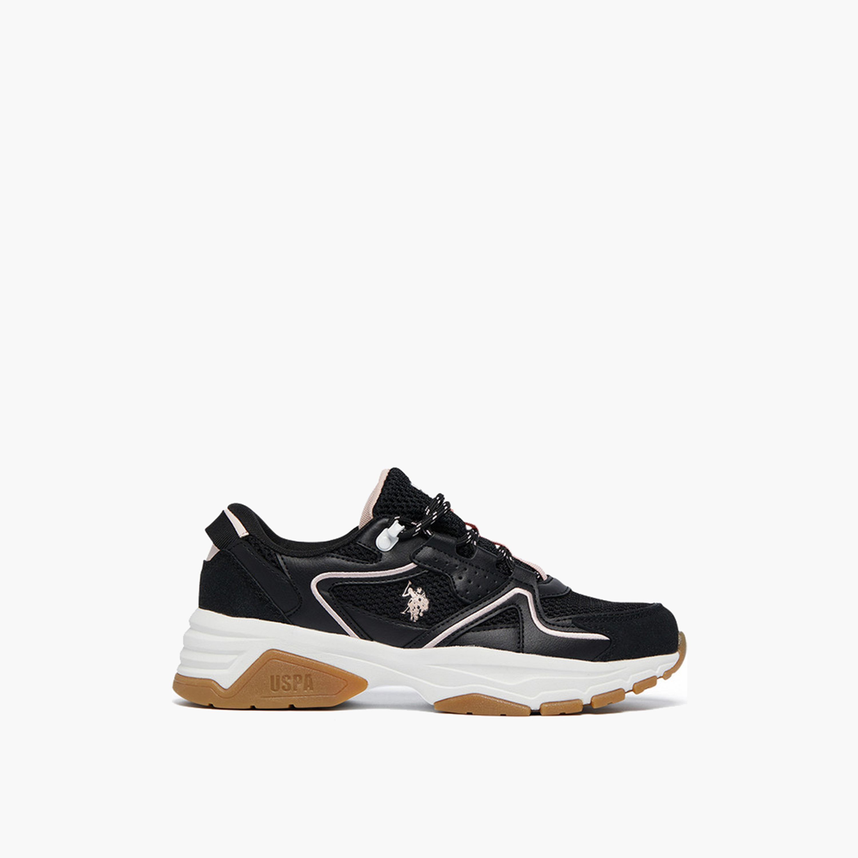 يو. أس. بولو أسن.- حذاء رياضي للنساء 5M BLANCA GLB 5FX كاحل منخفض برباط | 5M-BLANCA-GLB-5FX-OD-women-shoes-sneakers-image-3