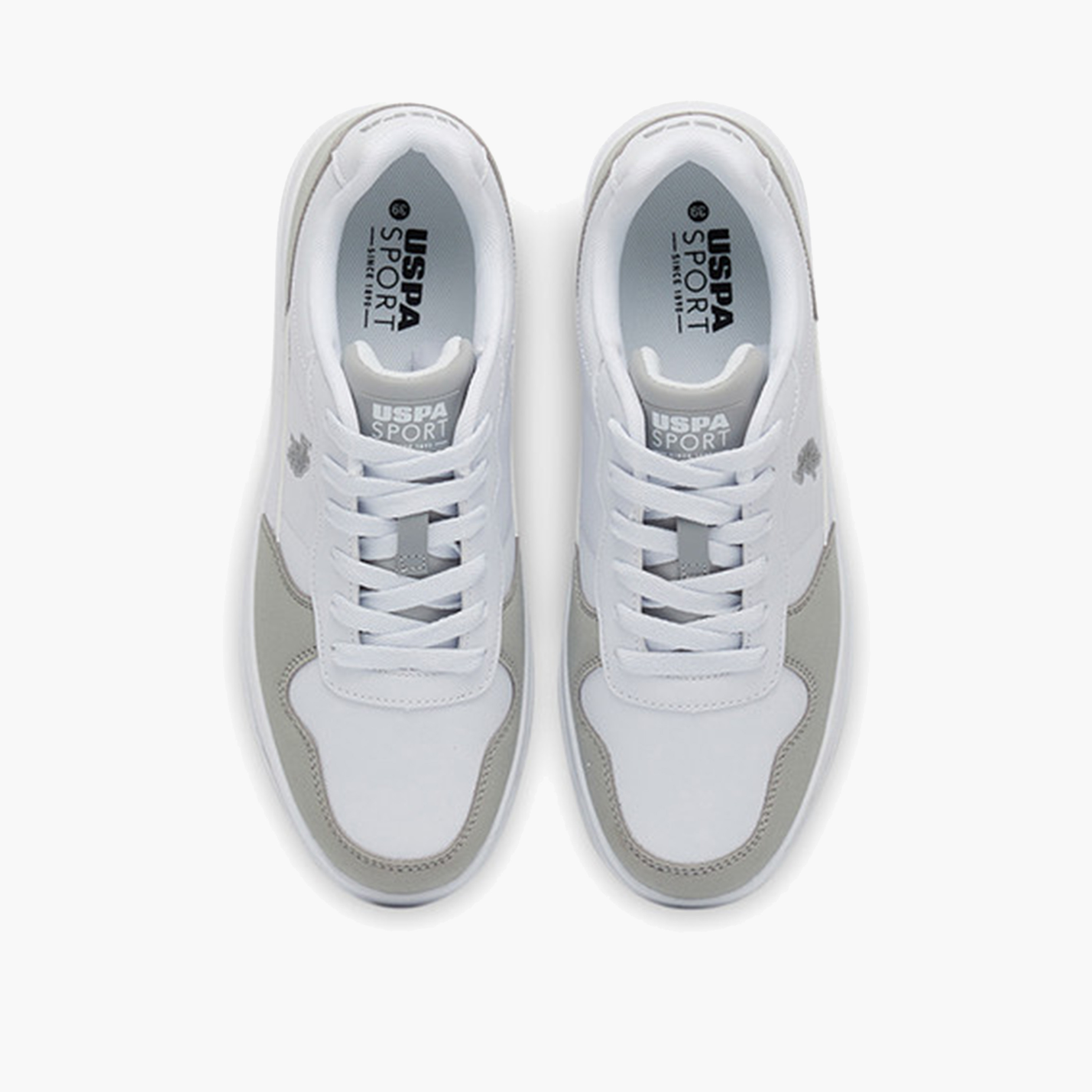U.S. Polo Assn Womens Lace-Up Low Ankle Sneakers | 5M CHARLIZE GLB 5FX OD-women-shoes-sneakers-image-4