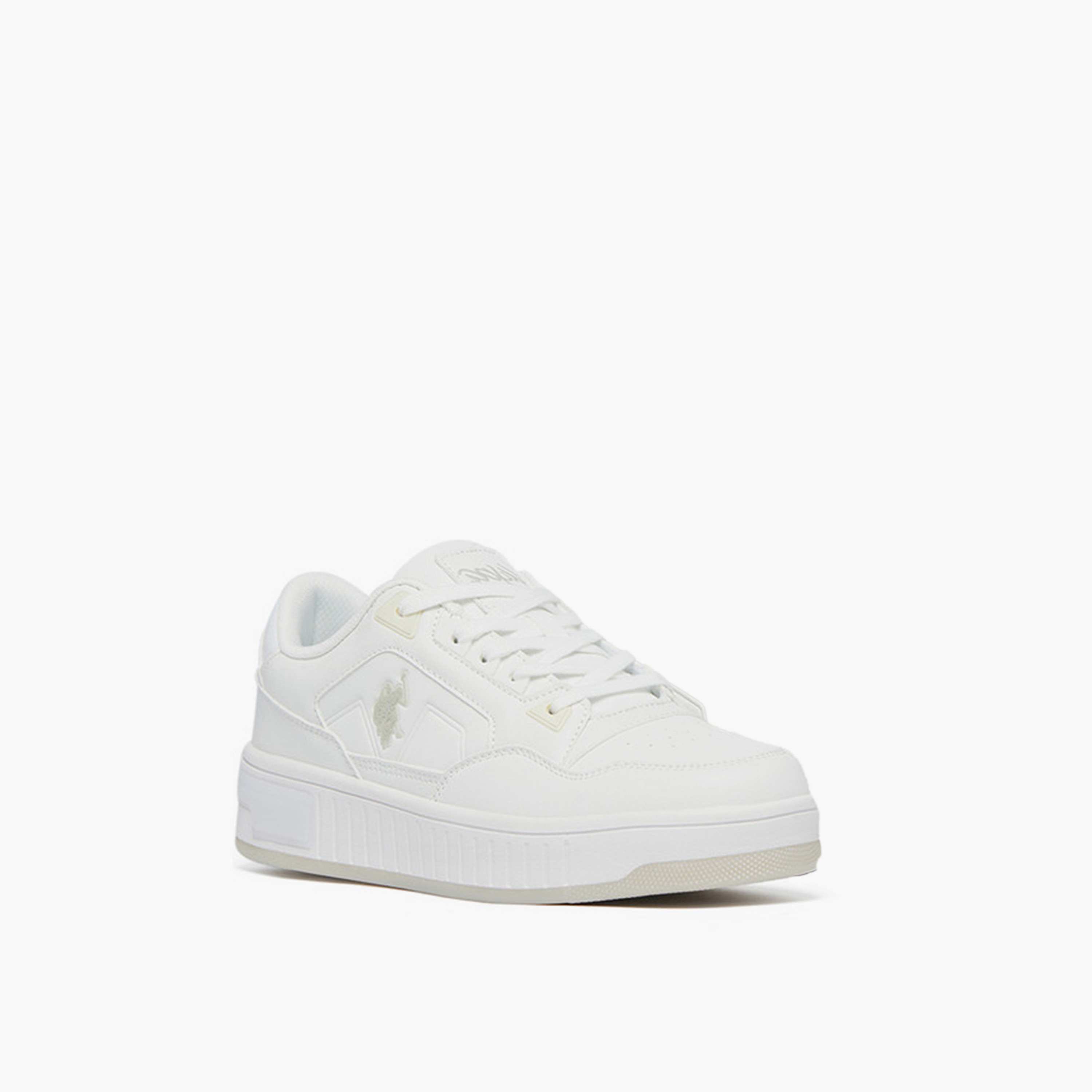 يو. أس. بولو أسن.- حذاء رياضي للنساء  كاحل منخفض برباط | 5M CYPHER GLB 5FX-women-shoes-sneakers-image-13