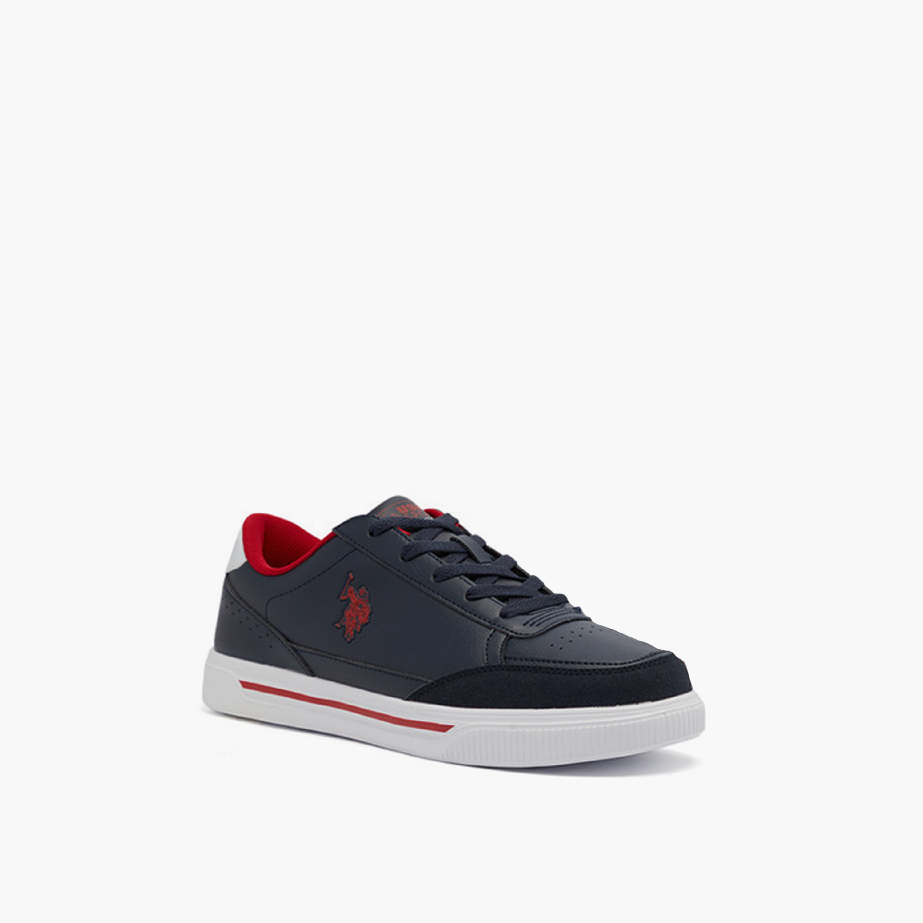 U.S. Polo Assn Men's Lace-Up Low Ankle Sneakers  | 5M OLIGAR GLB 5FX OD-men-shoes-sneakers-image-8