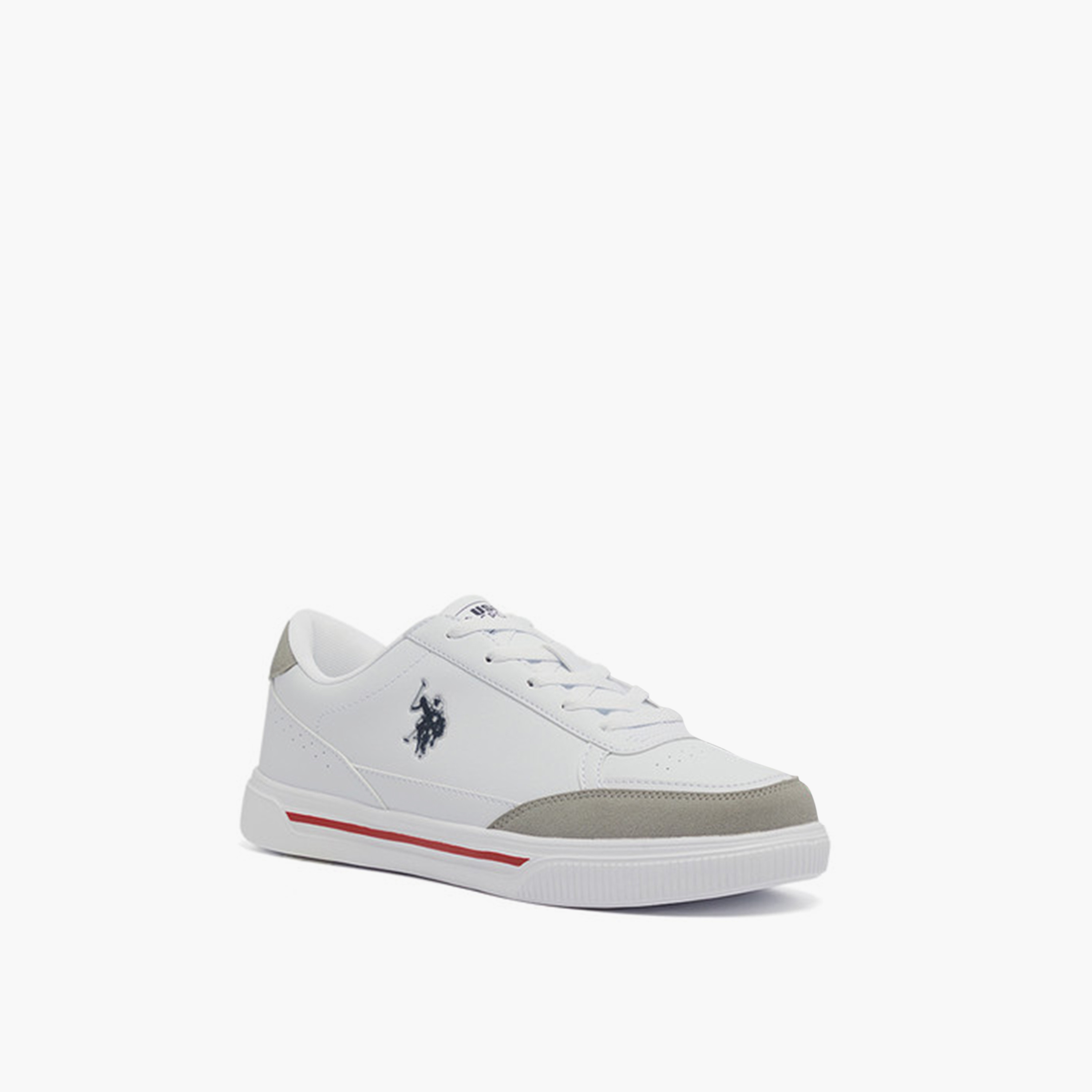 U.S. Polo Assn Men's Lace-Up Low Ankle Sneakers  | 5M OLIGAR GLB 5FX OD-men-shoes-sneakers-image-1