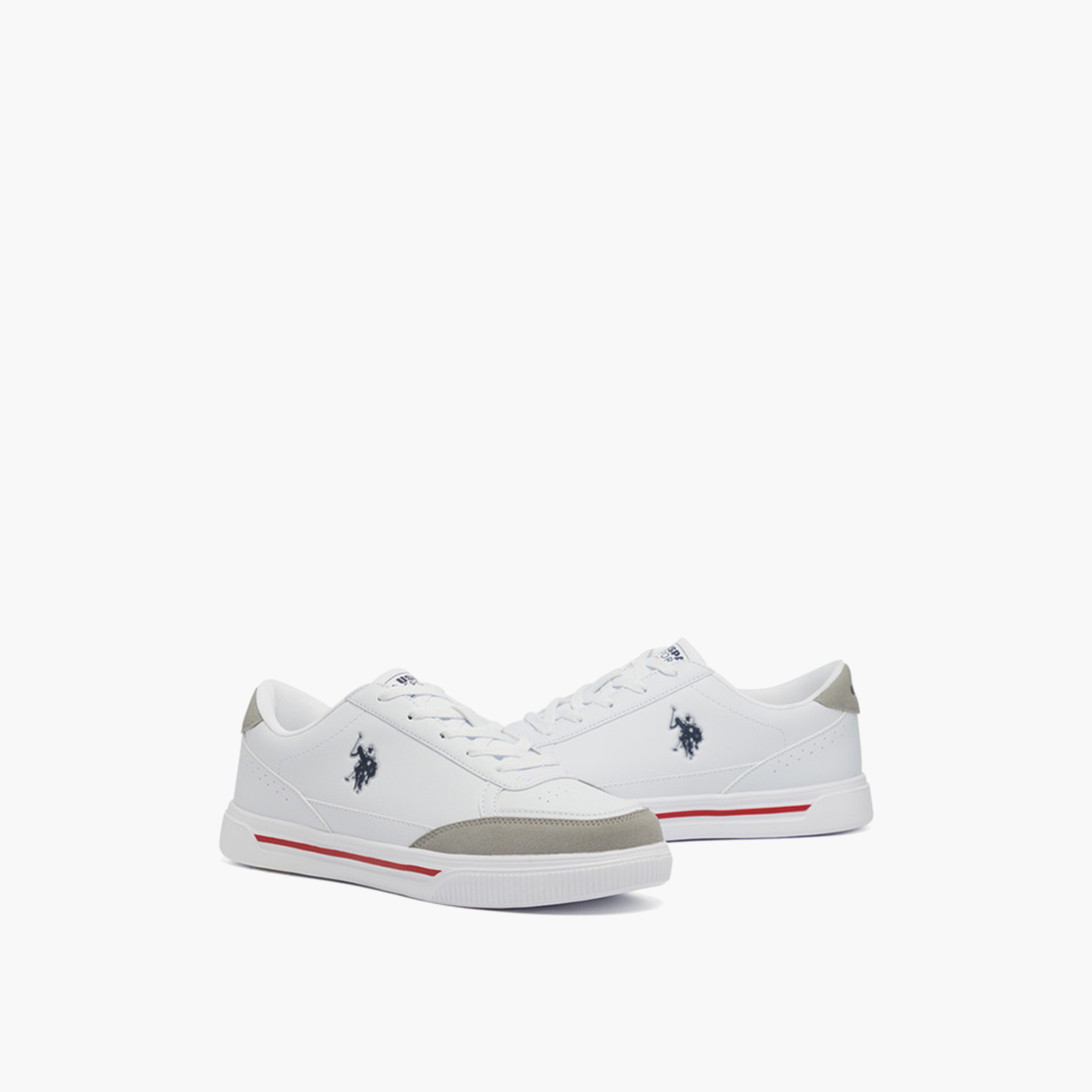 U.S. Polo Assn Men's Lace-Up Low Ankle Sneakers  | 5M OLIGAR GLB 5FX OD-men-shoes-sneakers-image-2